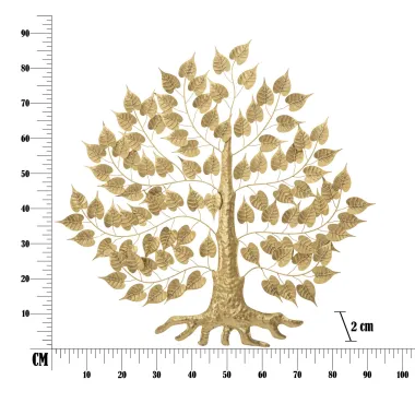 PANEL ZE STALI GOXY GOLD 91x2,5x90 cm